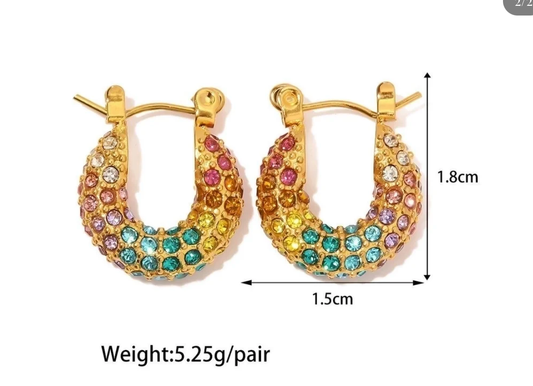 Boucles d'oreilles Lya